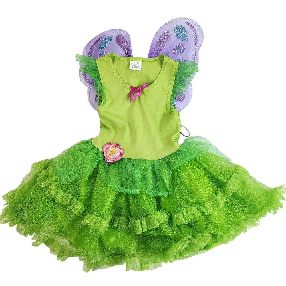 Peter Pan Tinker Bell Fairy Princess Dress Costume -Toddler
